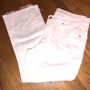 Old navy white kick flare jeans